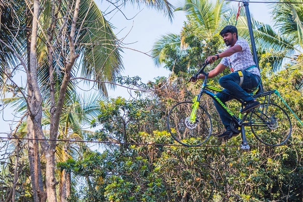 High Rope Activities Resorts in Bangalore for Team Outings