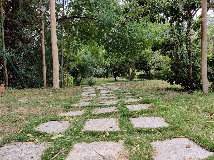 The Gari Resorts Stone Walkway