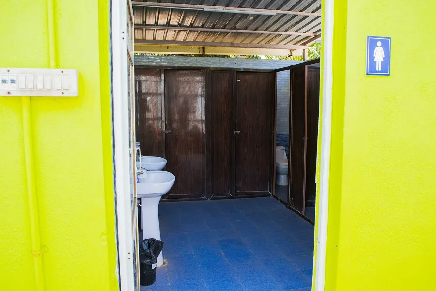 Pool Womens Washroom
